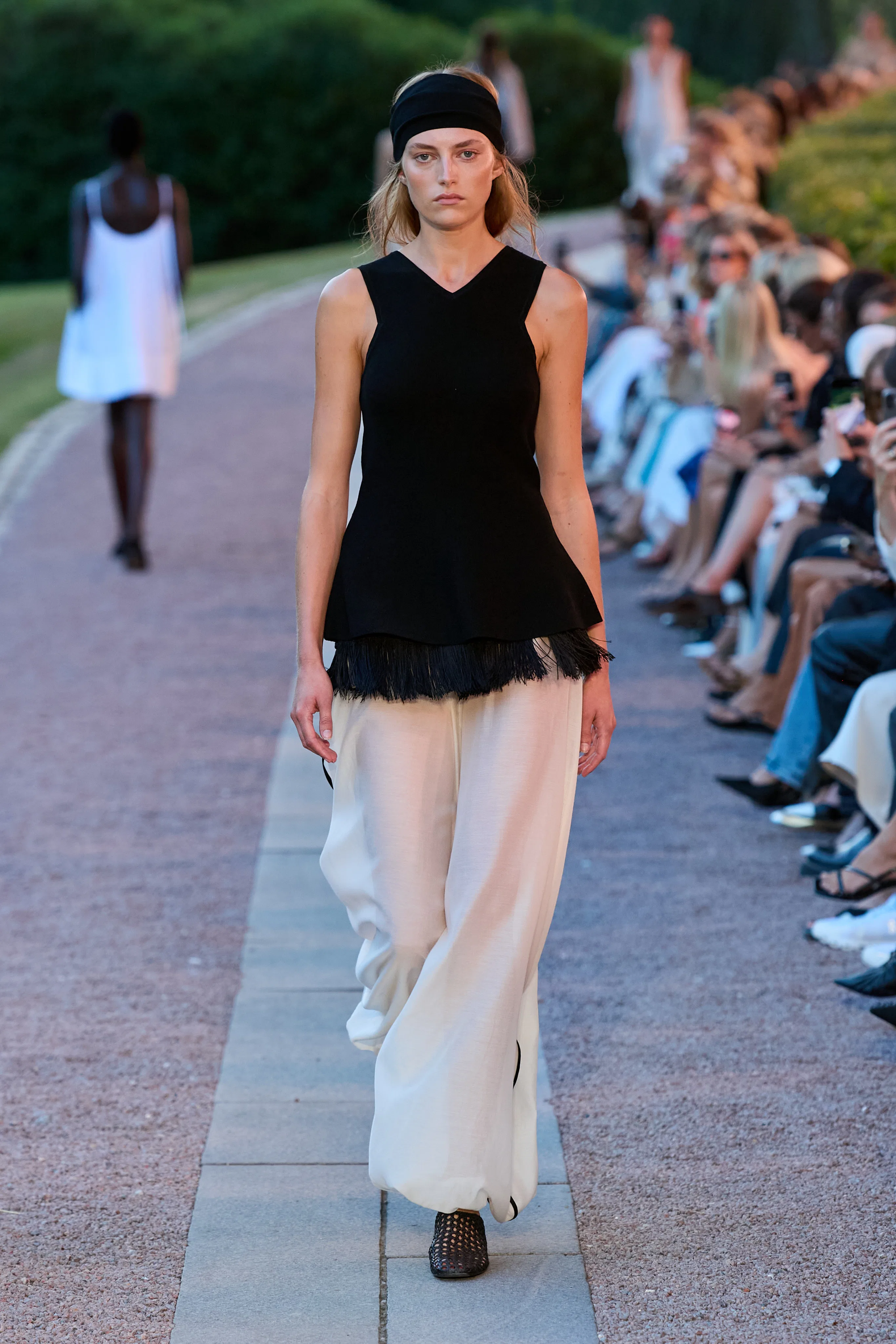 a look from the by malene birger runway at copenhagen fashion week spring 2027
