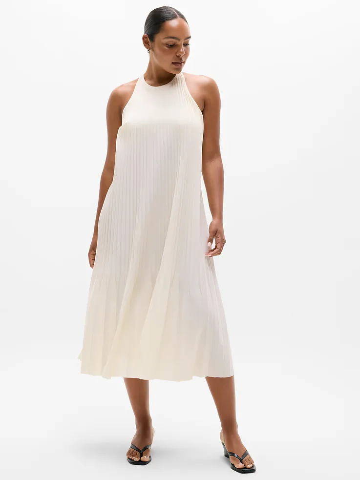 Athleta Featherweight Plissé Dress