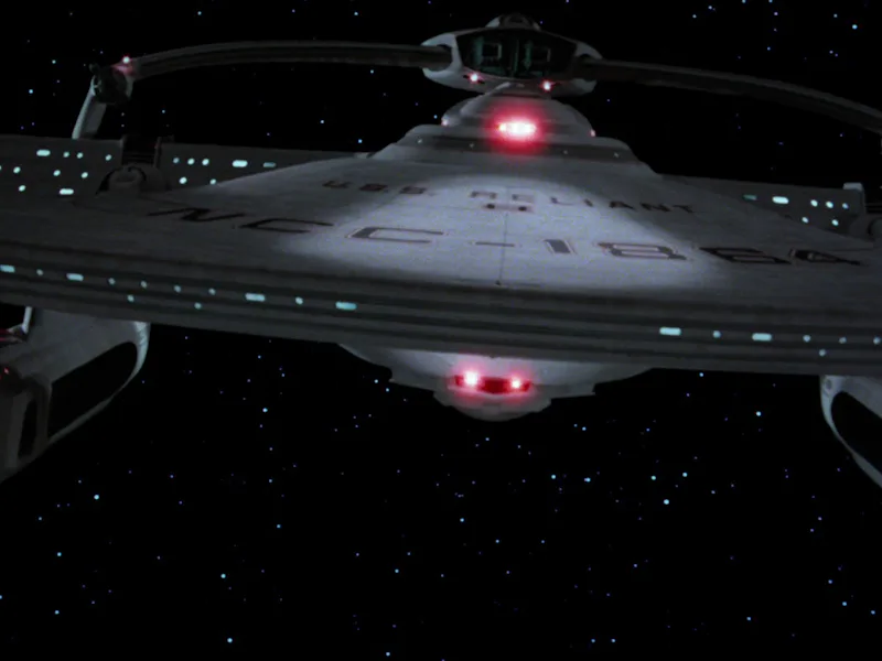 The USS Reliant in 'The Wrath of Khan.'