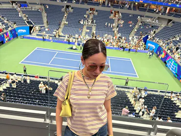 A Bustle staffer attends the US Open for the first time.