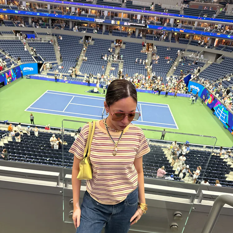 A Bustle staffer attends the US Open for the first time.