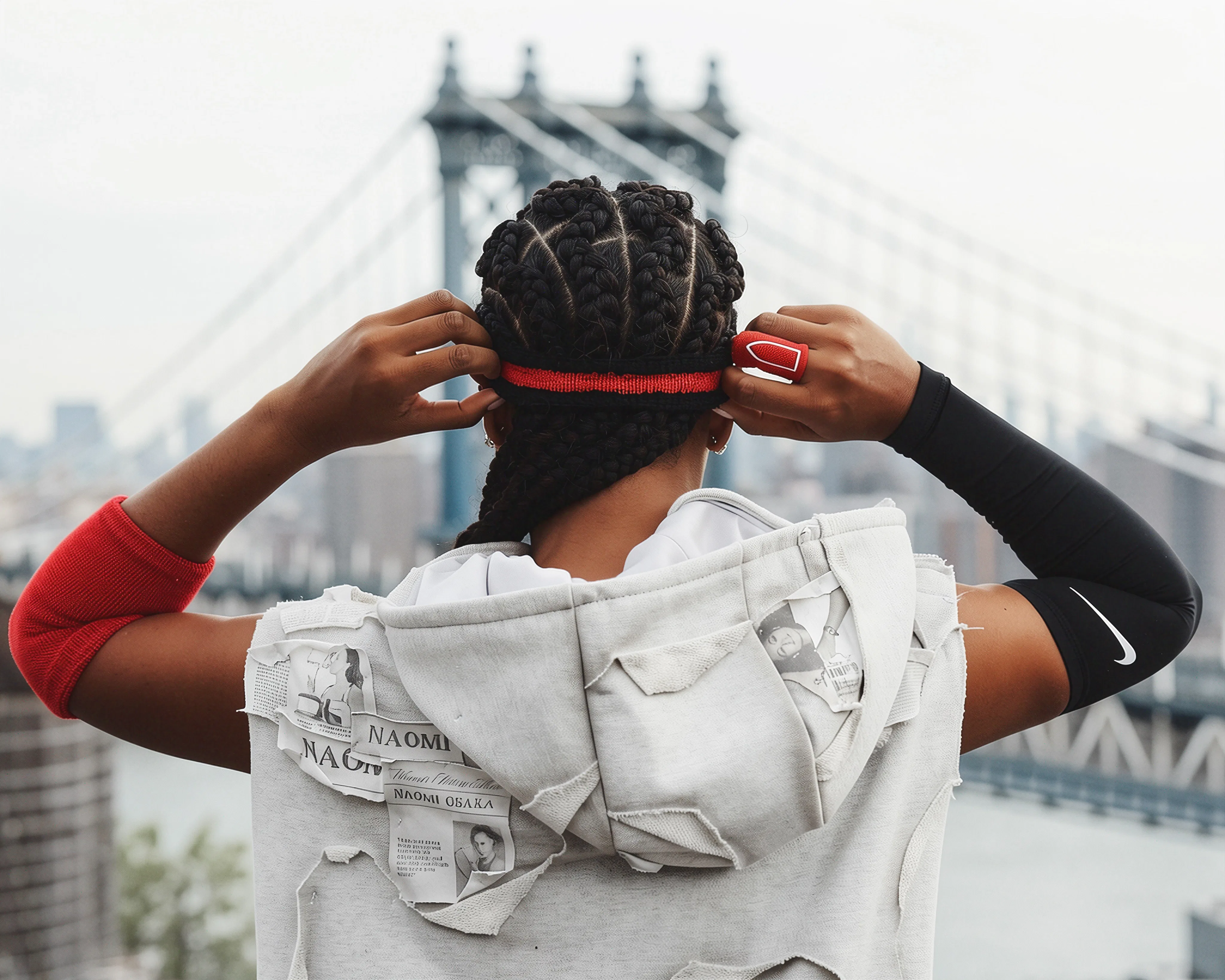 Naomi Osaka, US Open, fashion, celebrity, culture, sports, tennis, Who Decides War, Nike, Law Roach,...