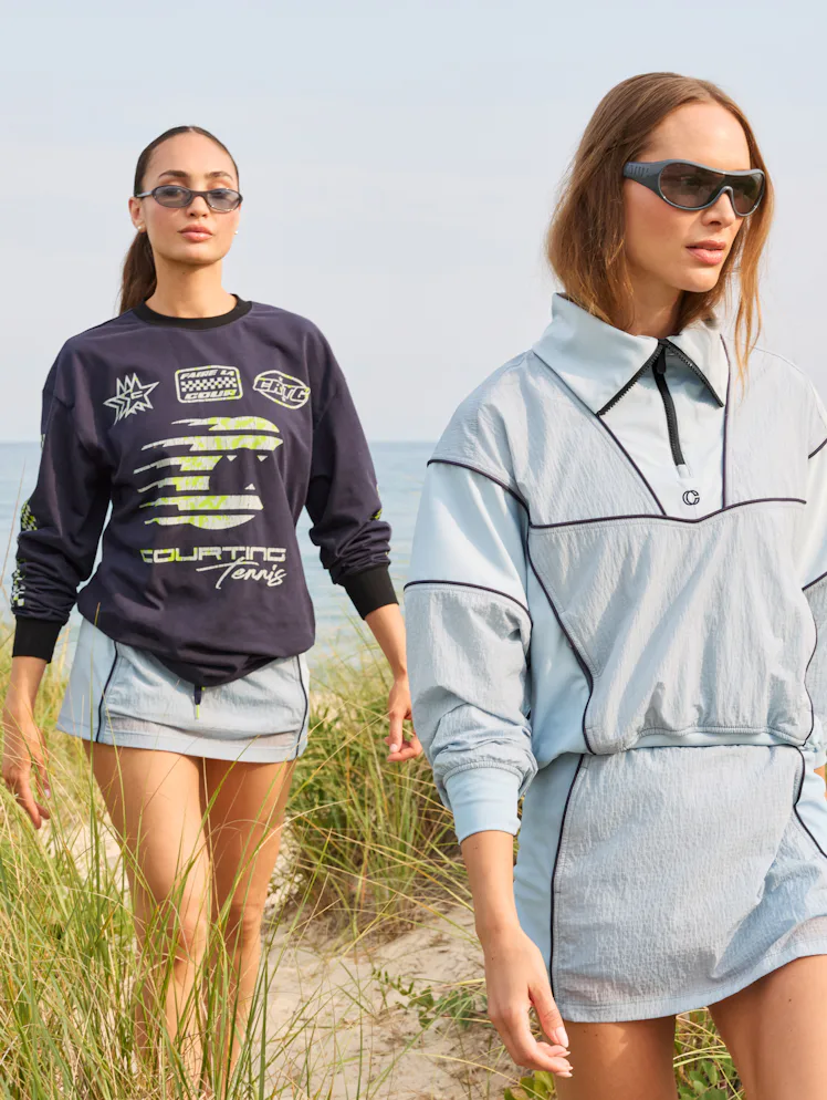 Courting tennis brand