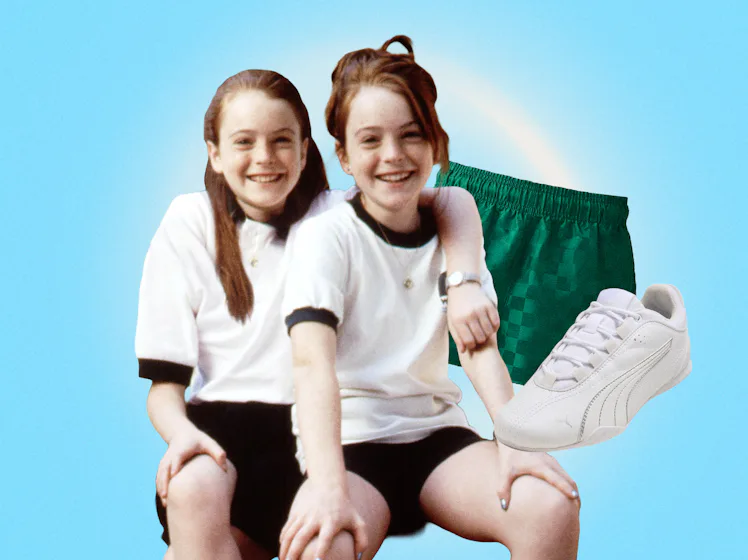 Hallie and Annie, played by Lindsay Lohan, in 'The Parent Trap'
