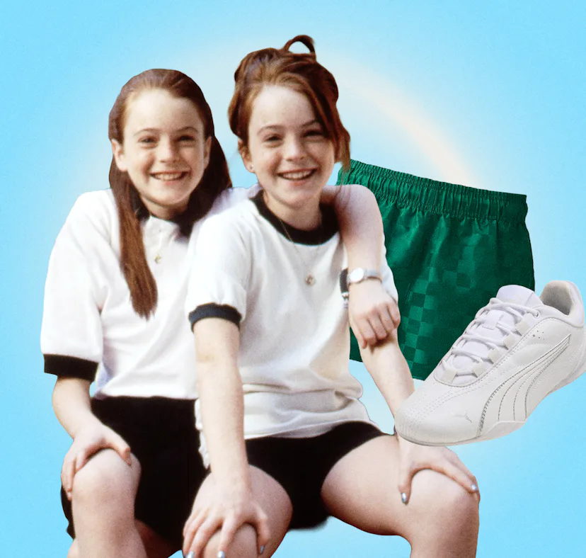 Hallie and Annie, played by Lindsay Lohan, in 'The Parent Trap'