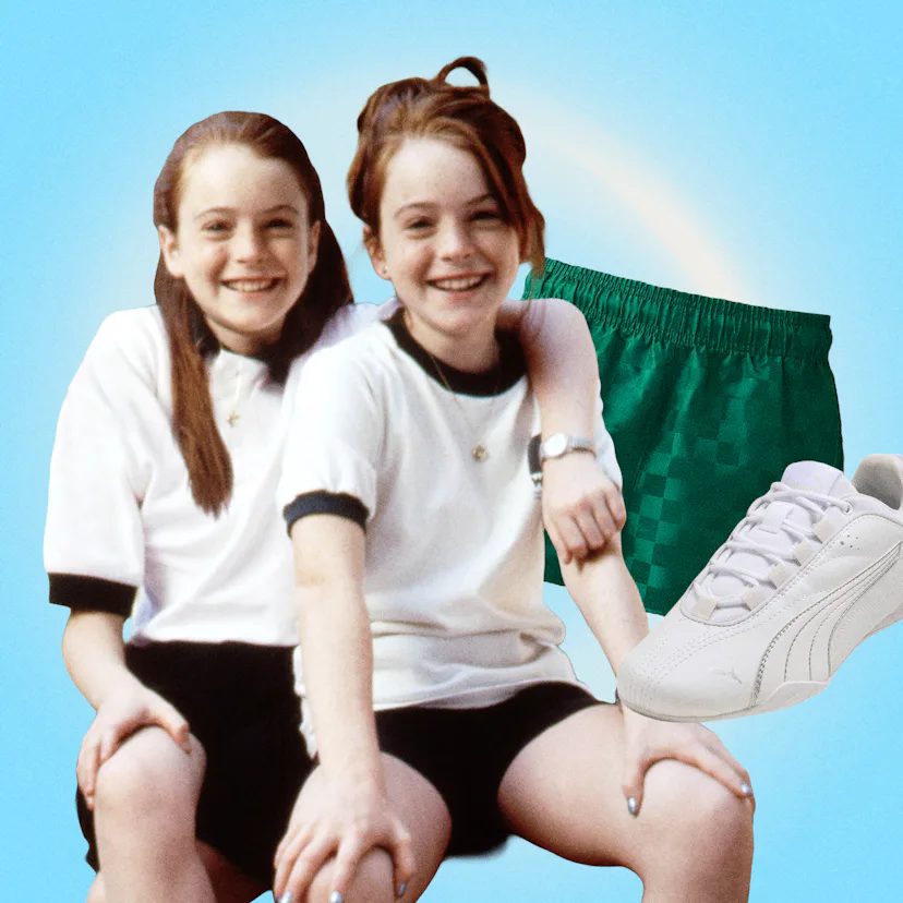 Hallie and Annie, played by Lindsay Lohan, in 'The Parent Trap'