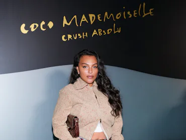 Paloma Elsesser at the Chanel U.S. launch of Coco Mademoiselle Crush Absolu held at Balthazar on Sep...