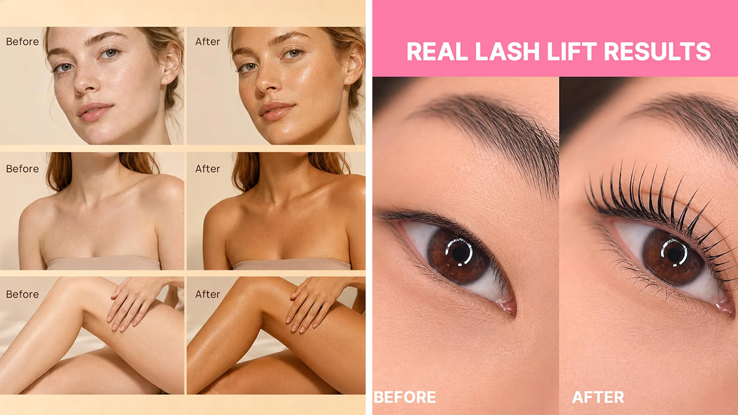 Affordable Beauty Hacks 2025 showing a woman using a stainless steel gua sha tool