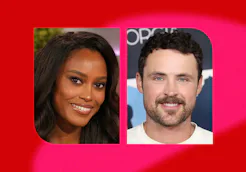 Ciara Miller and Dylan Efron. Photos via Getty Images and Shutterstock
