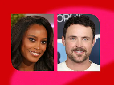 Ciara Miller and Dylan Efron. Photos via Getty Images and Shutterstock