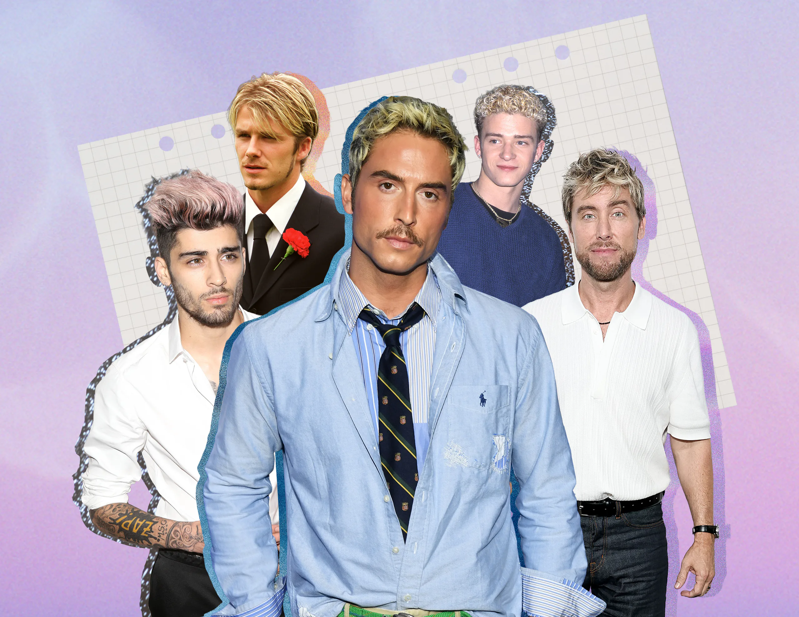 Frosted tips are back. What took us so long?