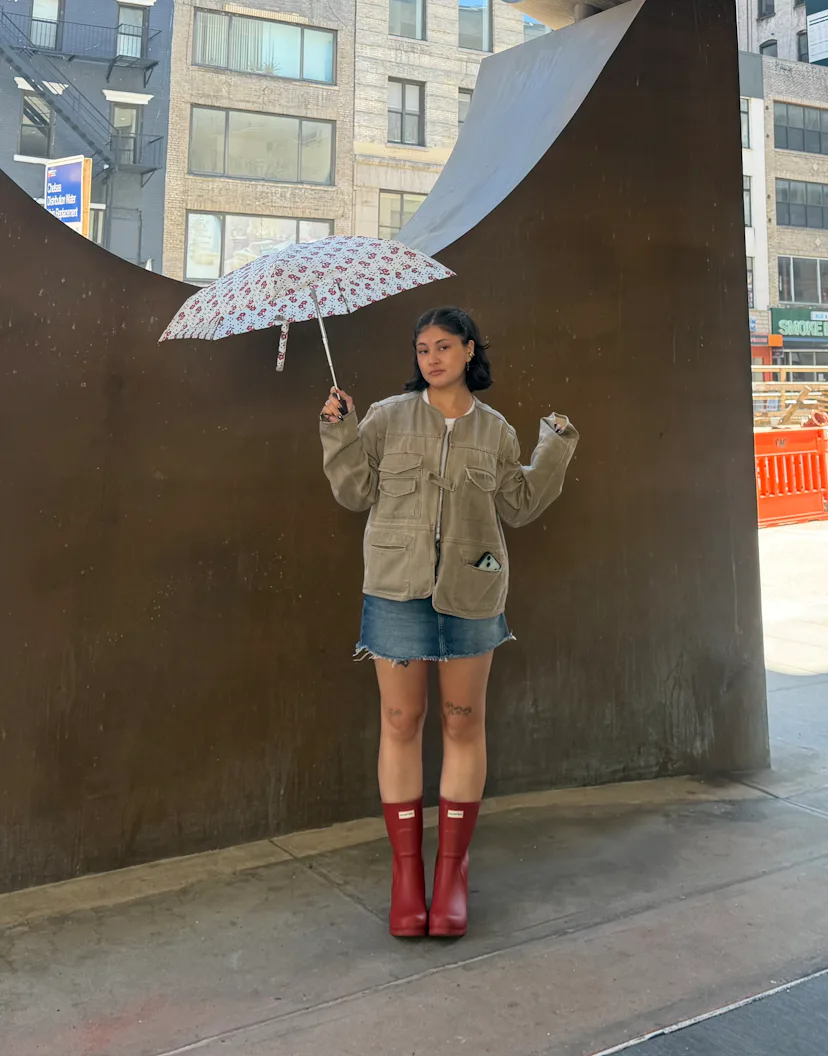 rainy day outfits