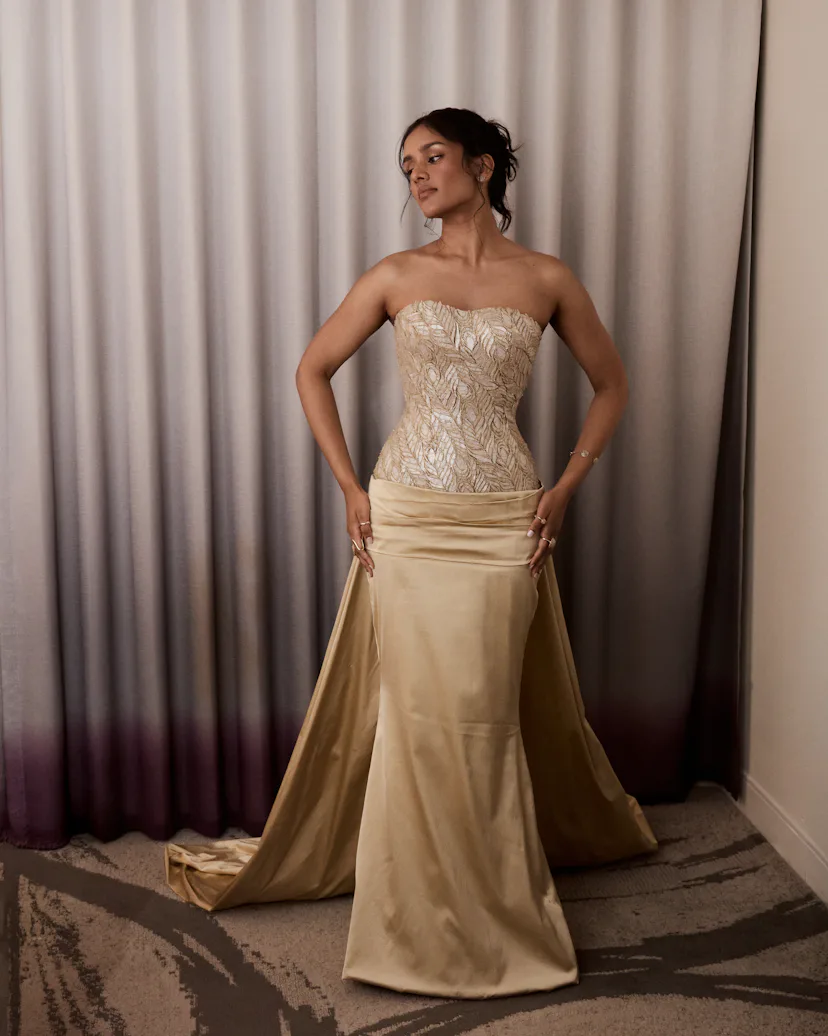 Shabana Azeez Gets Ready For The 2026 Emmy Awards