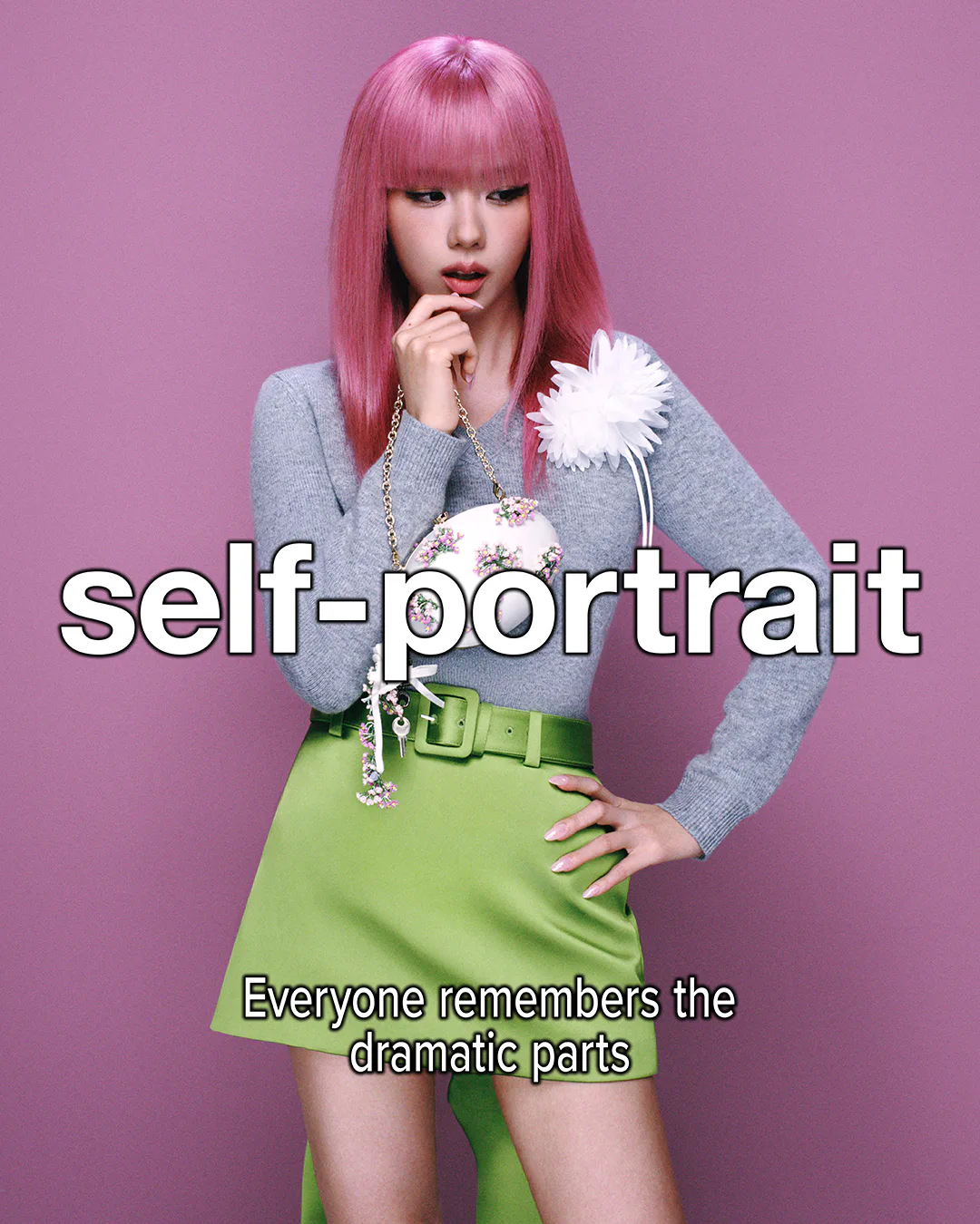 An Exclusive First Look At Jisoo’s Third Self-Portrait Campaign Character