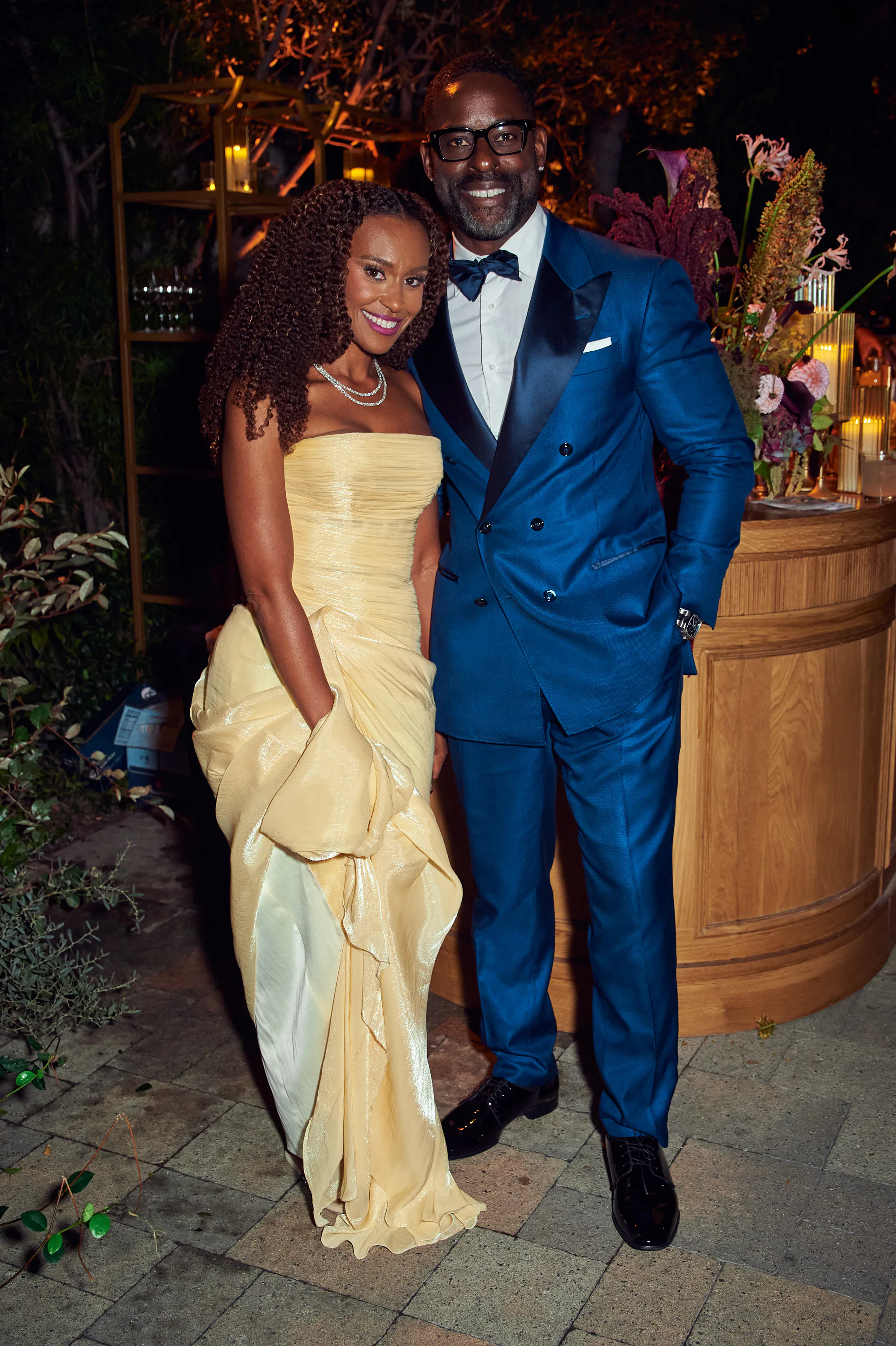 I went to Disney's Emmys after party in Los Angeles with Sterling K. Brown. 