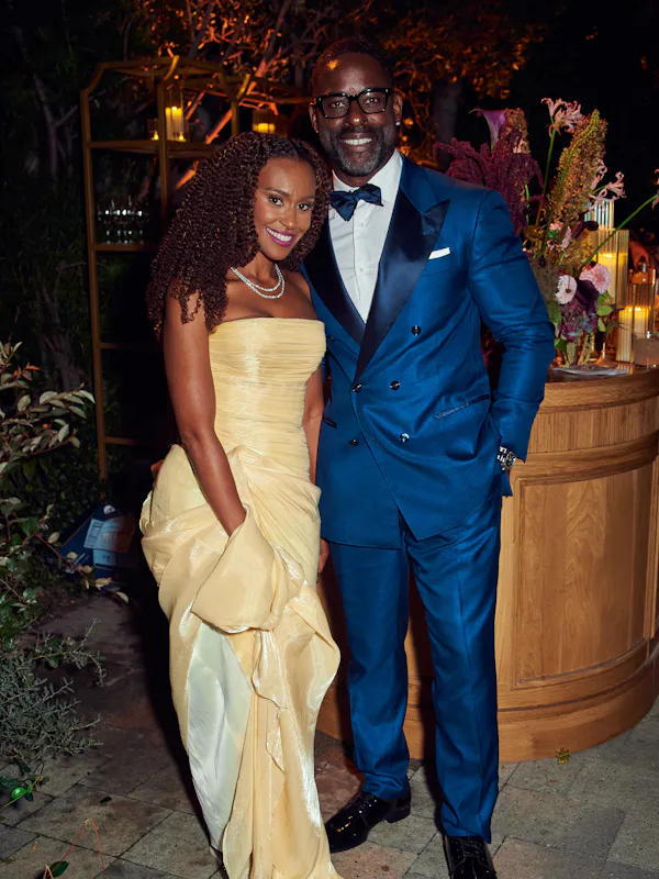 I went to Disney's Emmys after party in Los Angeles with Sterling K. Brown.