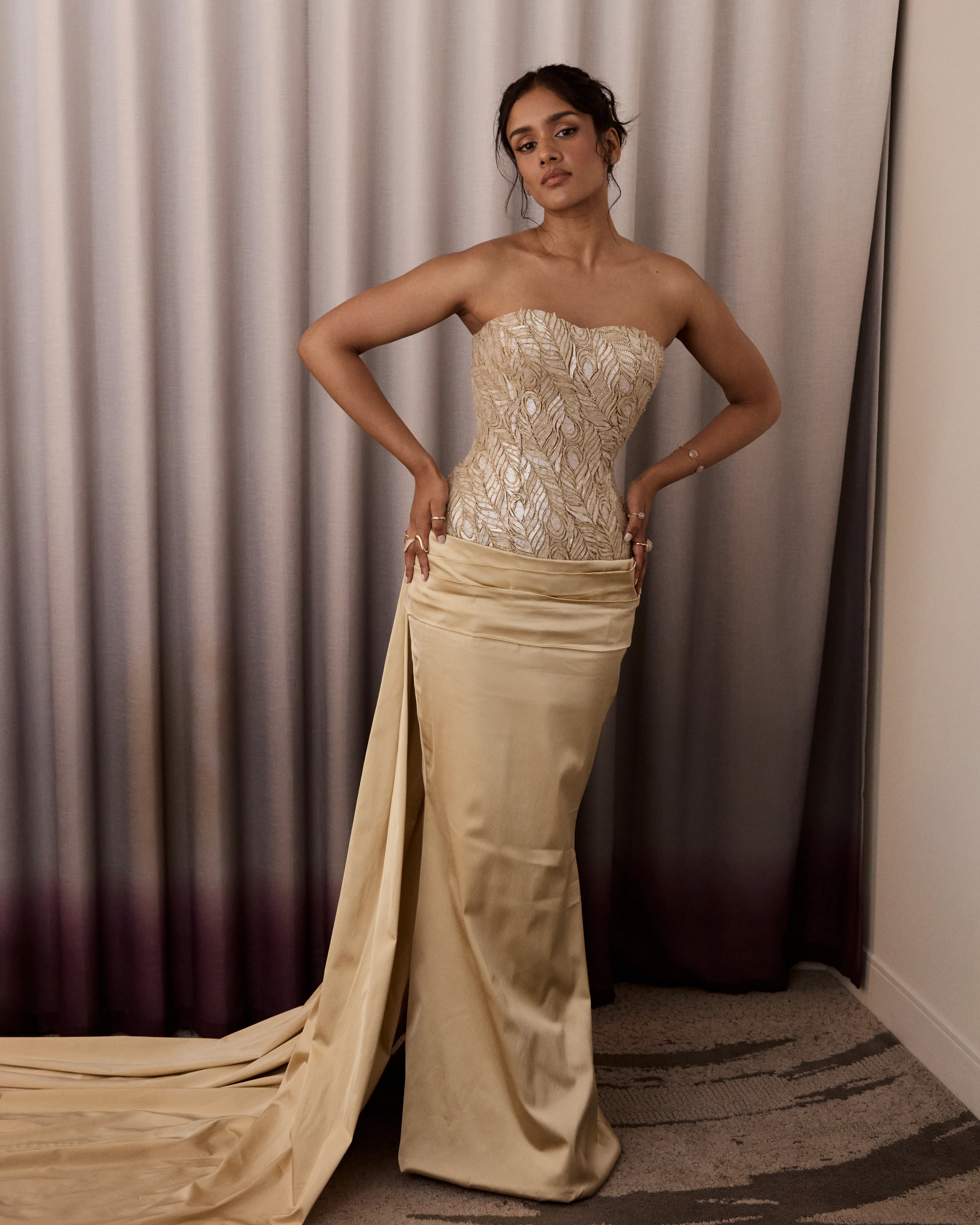 Shabana Azeez Gets Ready For The 2026 Emmy Awards