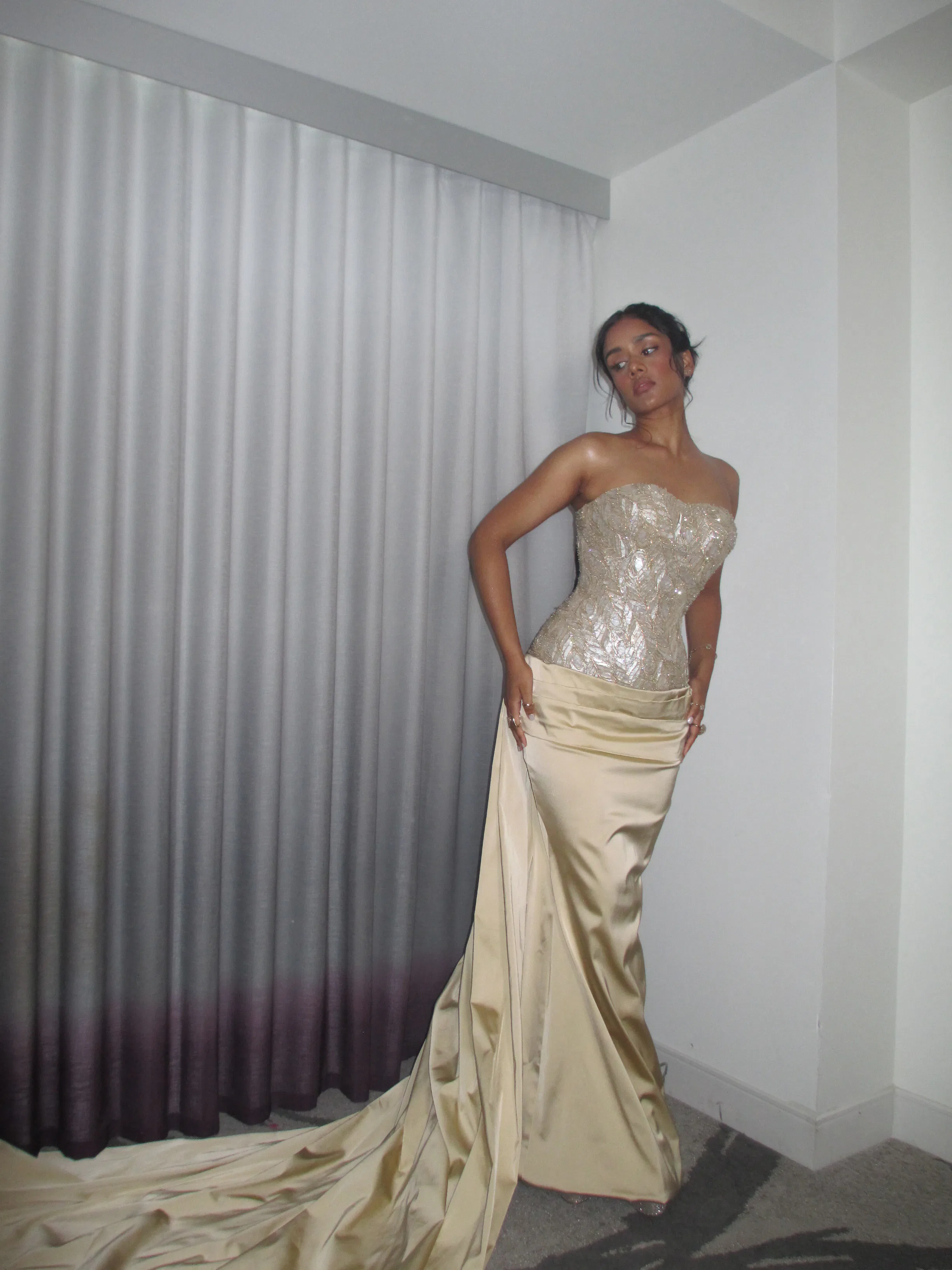 Shabana Azeez Gets Ready For The 2026 Emmy Awards