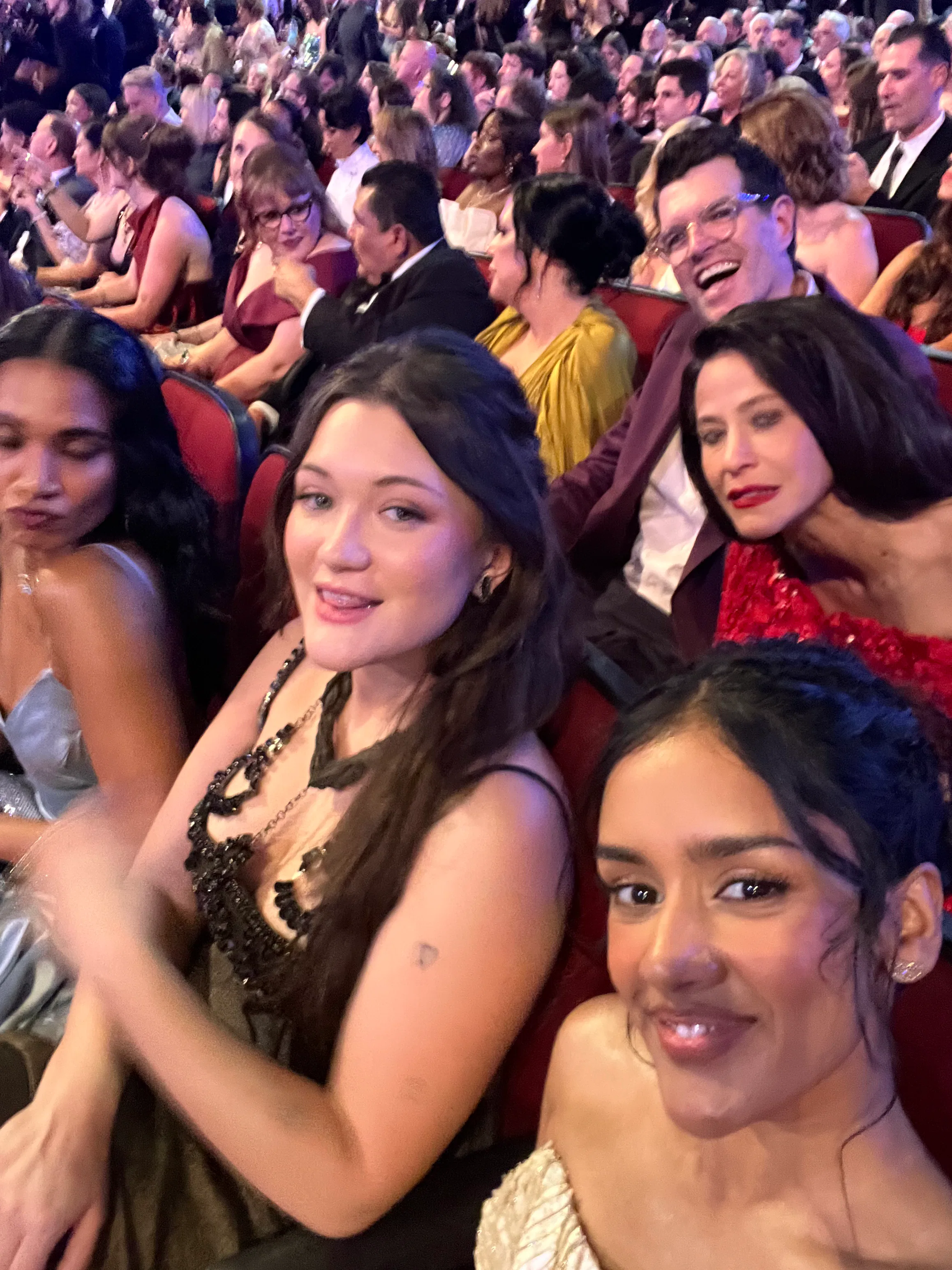 Shabana Azeez at The 2026 Emmy Awards.
