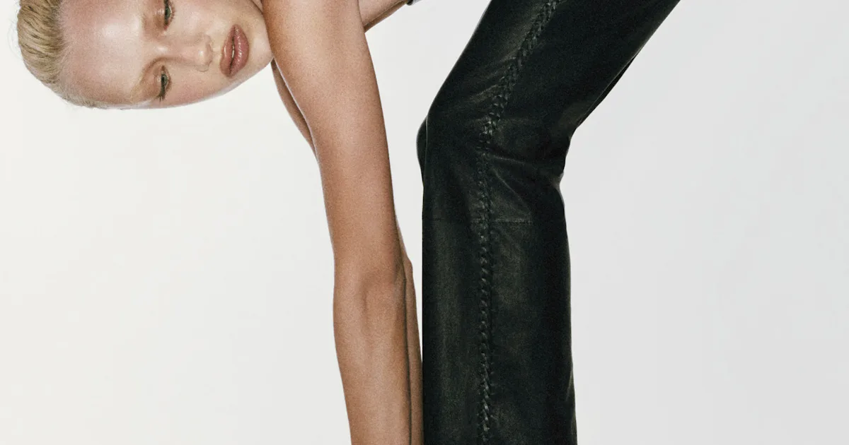 Kylie Jenner Couldn’t Find Leather Pants That Fit Well, So She Made Them Herself