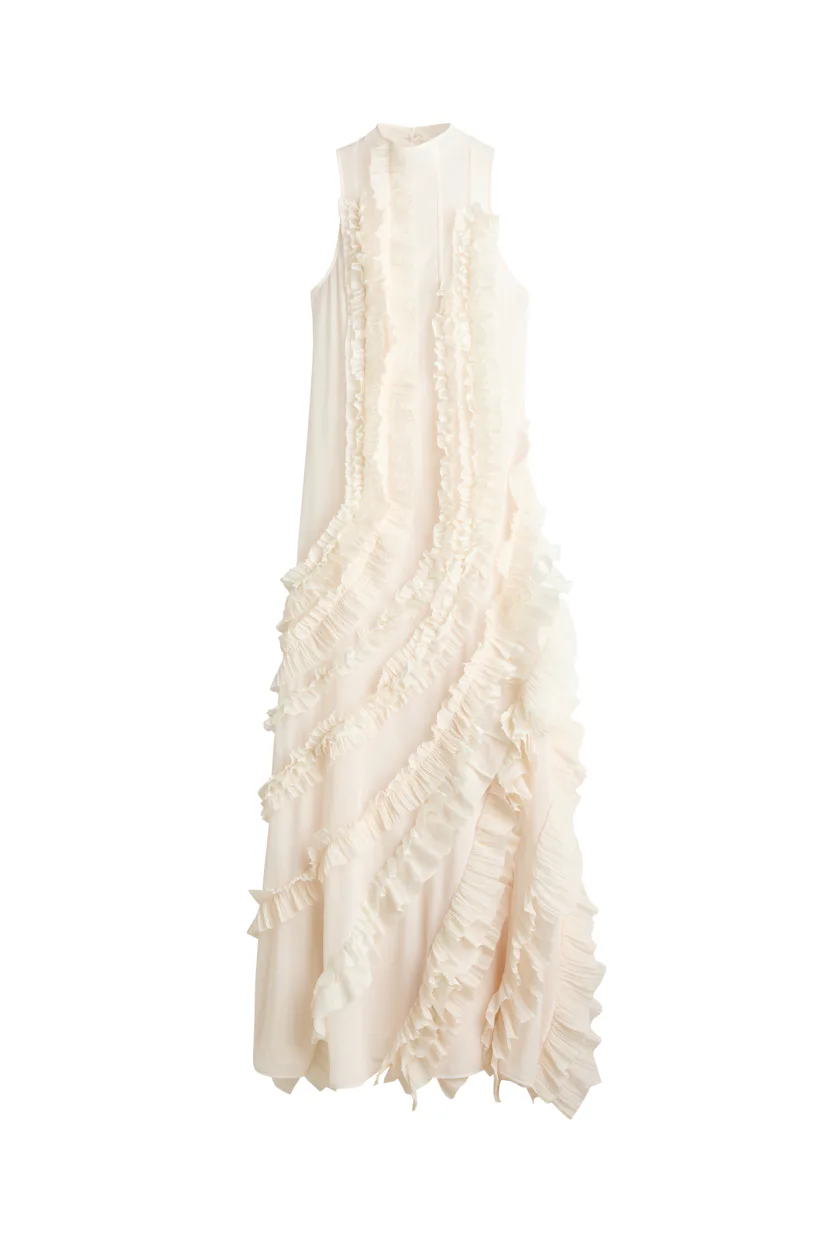 Ruffled Maxi Dress