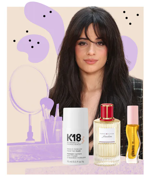 Camila Cabello's low-lift beauty routine and everyday fragrance.