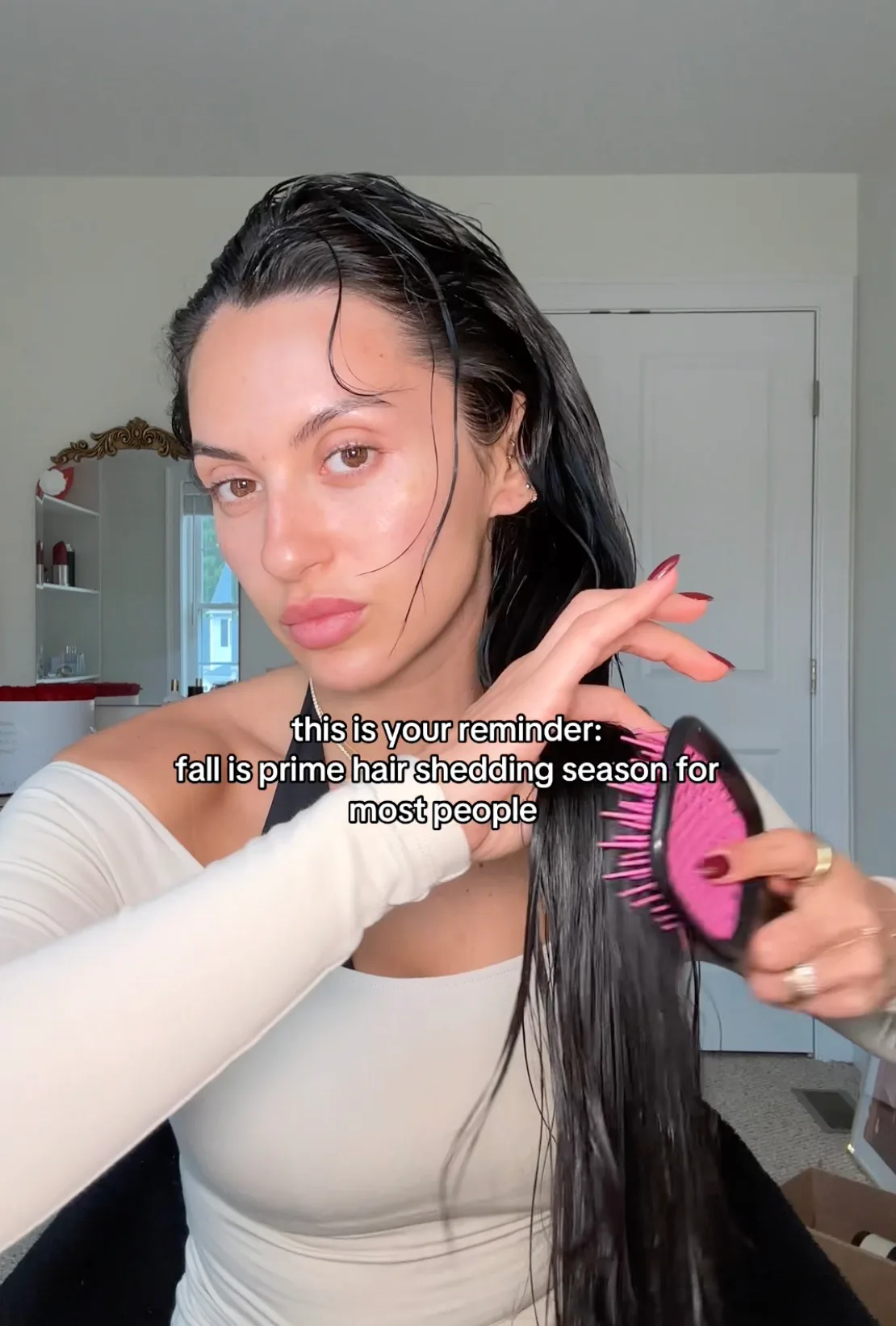 more hair shedding in fall