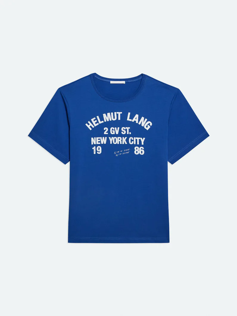 Varsity Tee in Royal Blue