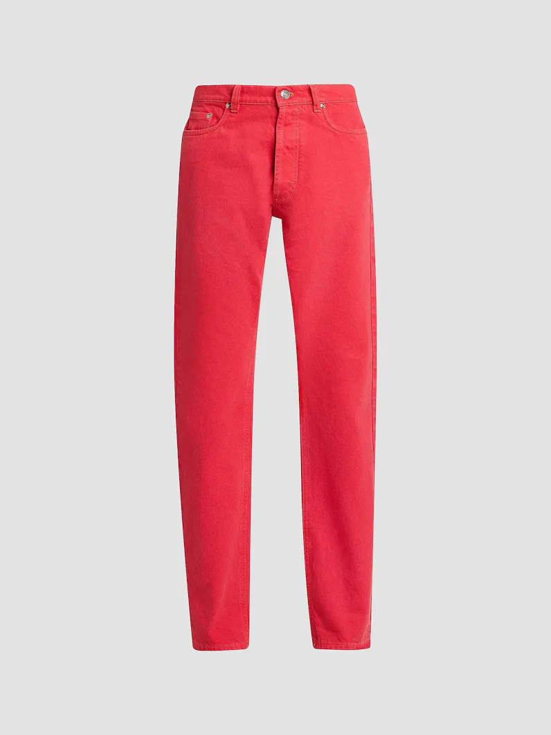Straight Midi-Leg Jeans