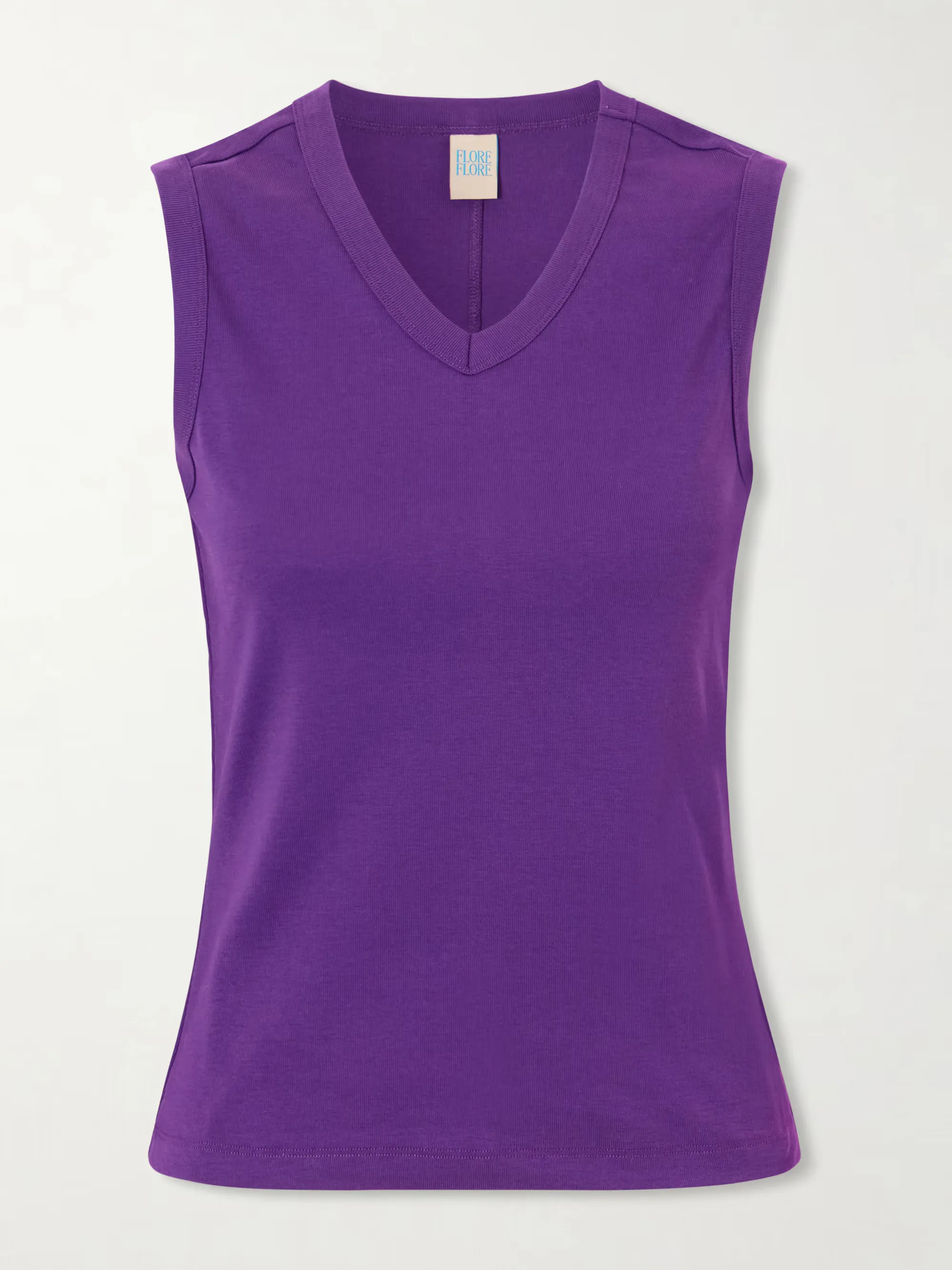 Jill organic cotton-jersey tank