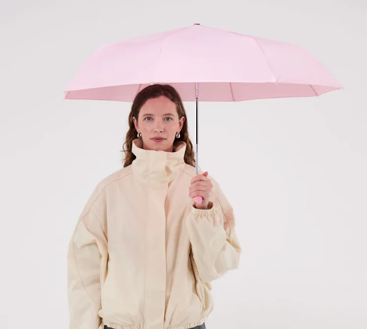 Powder Pink Duck Umbrella