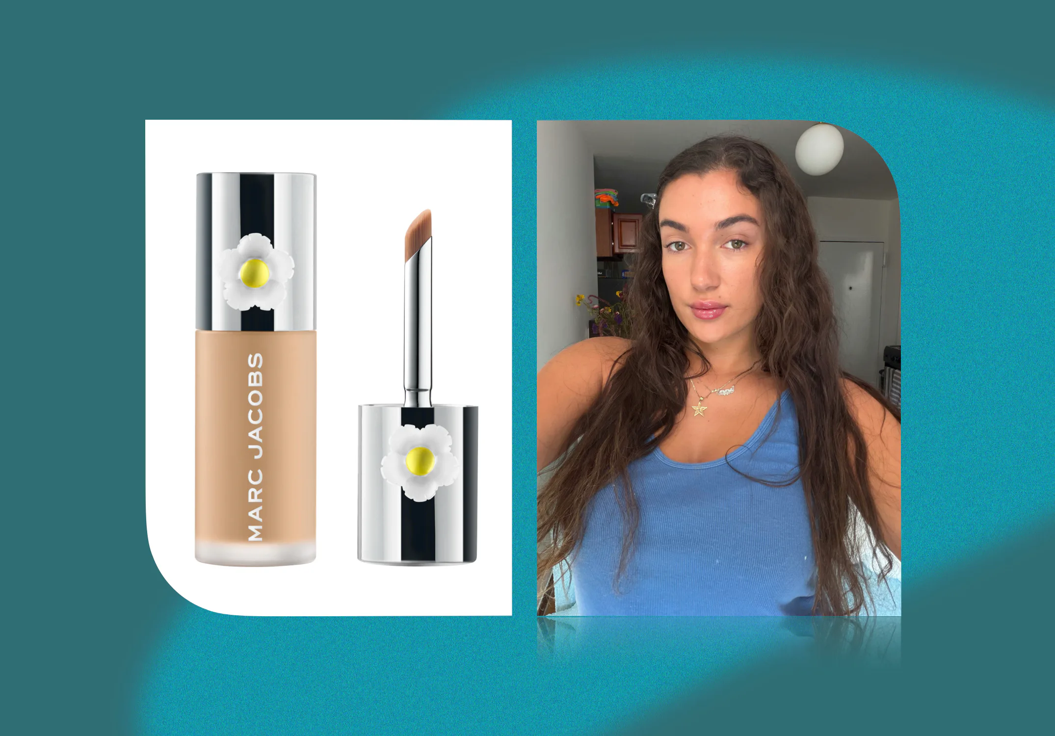 Marc Jacobs' Nude Awakening Concealer offers serious coverage yet feels like a serum.