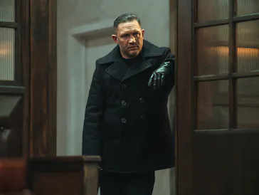 Tom Hardy in 'MobLand.'