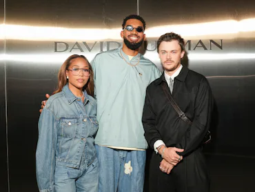 Jordyn Woods, Karl-Anthony Towns, and Chris Briney at David Yurman's “Crafting A Legacy" NYC party.