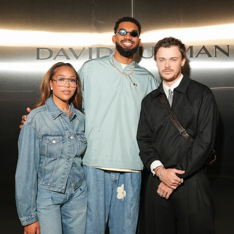 Jordyn Woods, Karl-Anthony Towns, and Chris Briney at David Yurman's “Crafting A Legacy" NYC party.