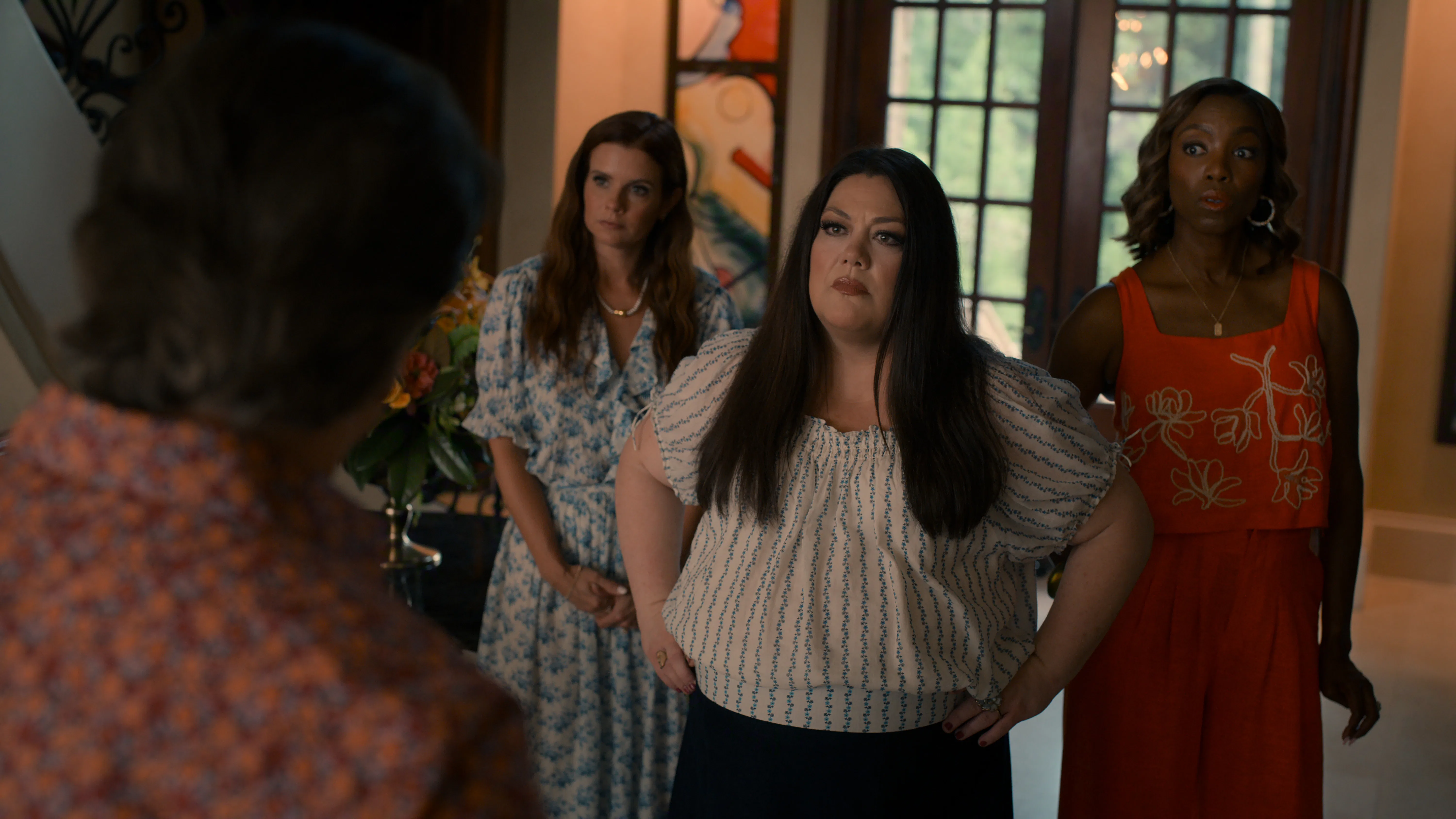SWEET MAGNOLIAS. (L to R) JoAnna Garcia Swisher as Maddie Townsend, Brooke Elliott as Dana Sue Sulli...