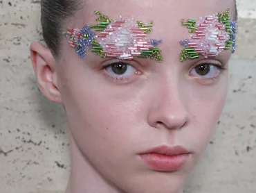 Simone Rocha Spring/Summer 2027 Makeup Hair