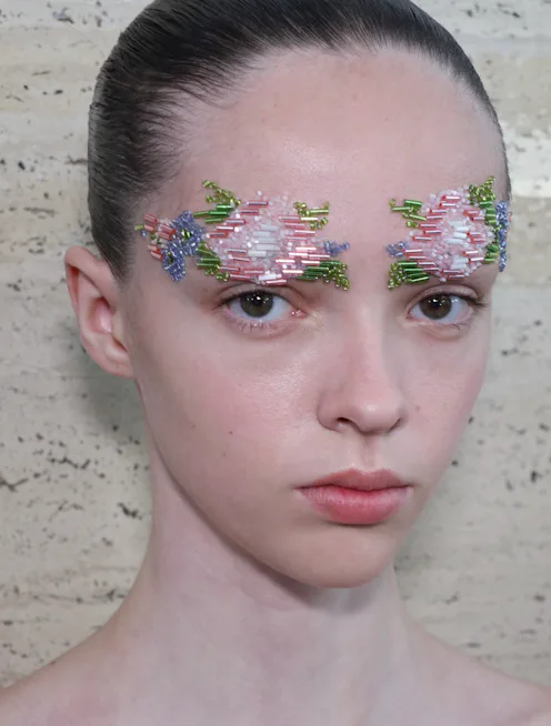 Simone Rocha Spring/Summer 2027 Makeup Hair