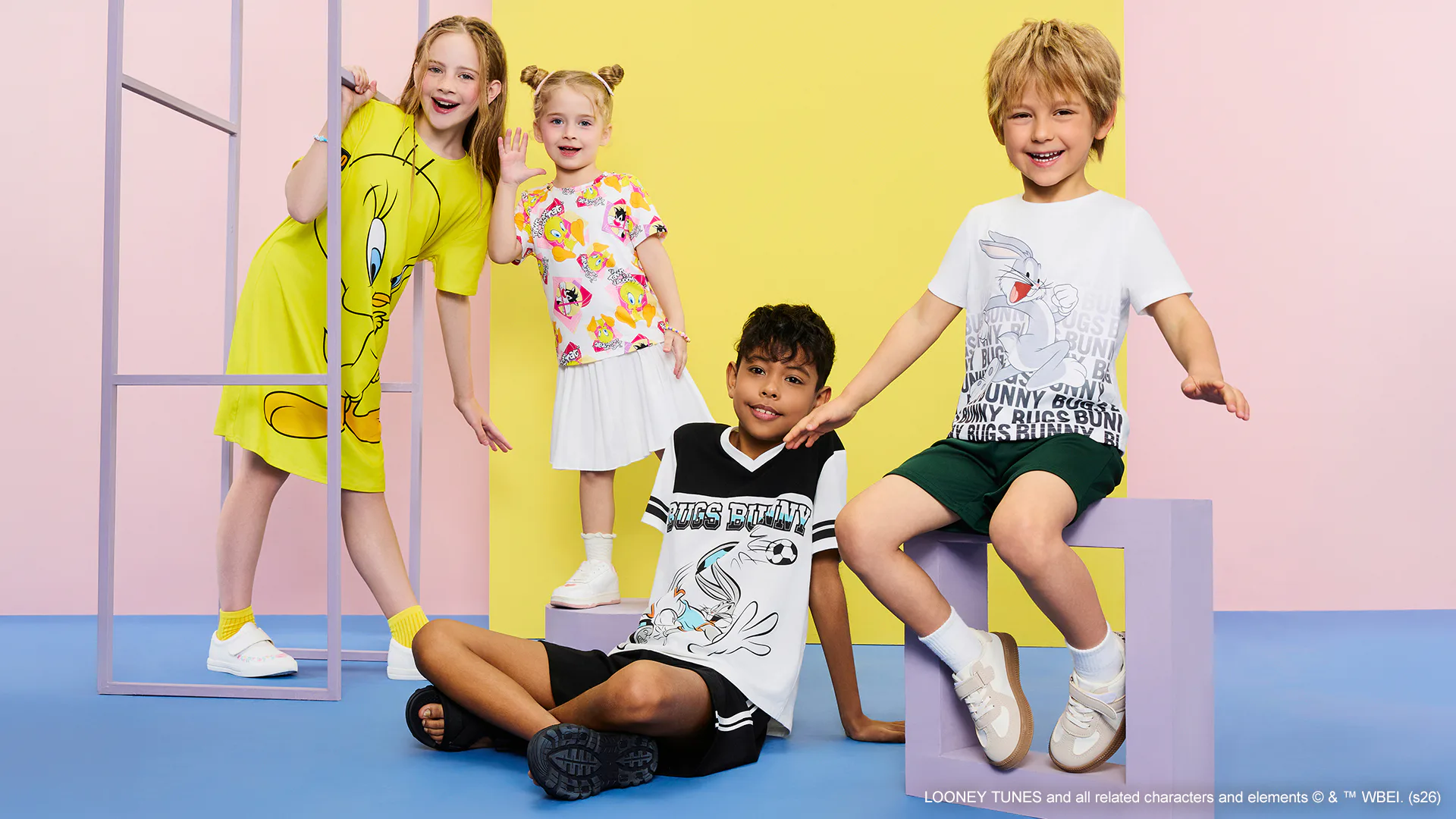 The Looney Tunes x SHEIN Collab Adds A Fun Twist To Kids' Fall Wardrobes