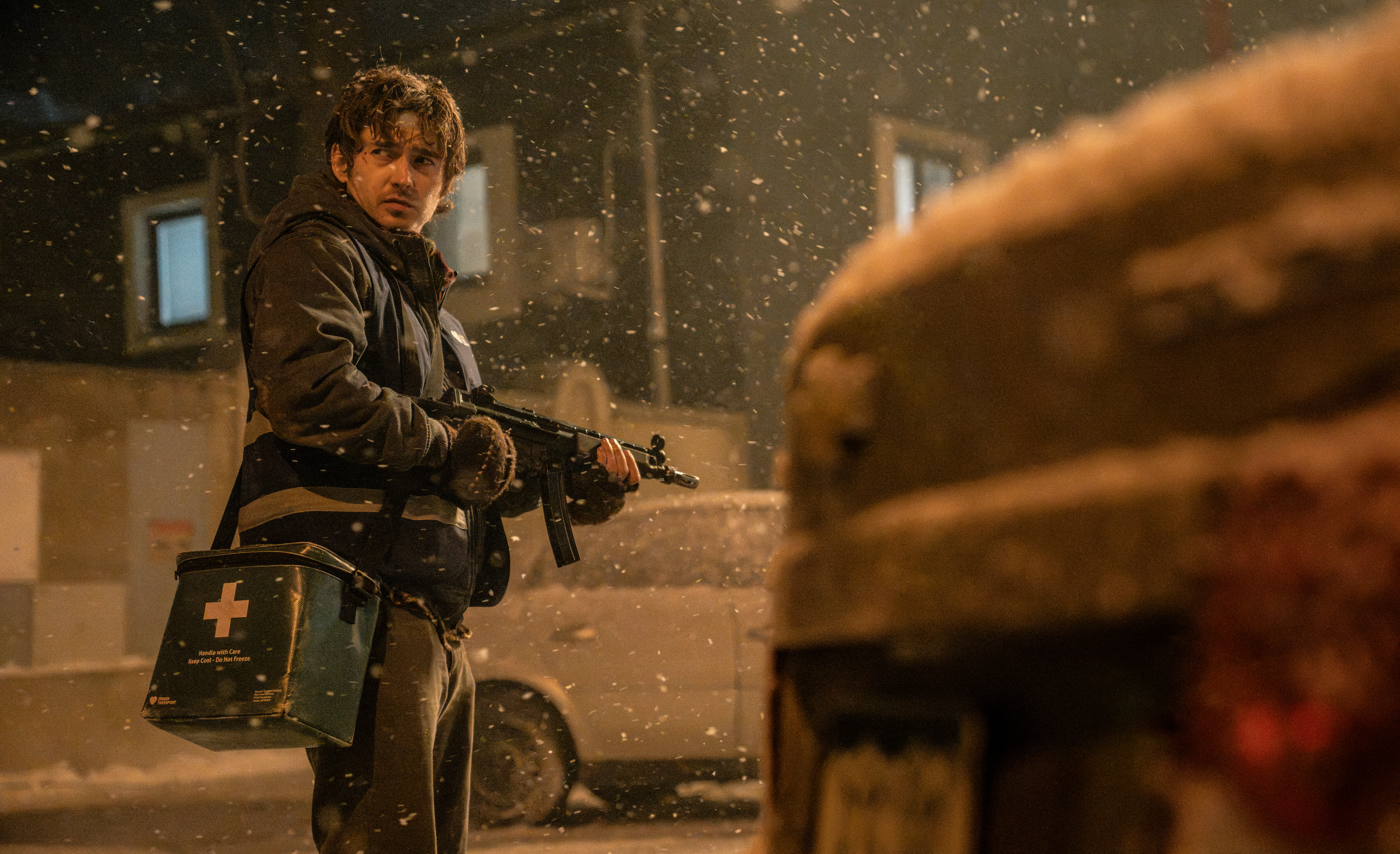 Austin Abrams as Bryan in Resident Evil
