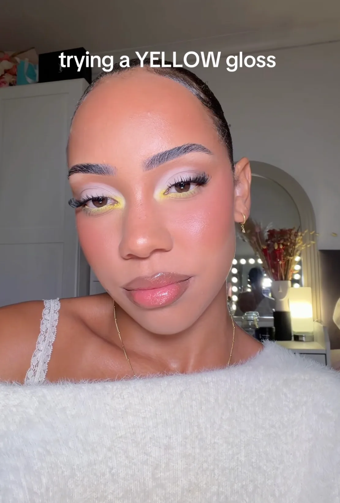 TikTok's Yellow Lip Gloss Trend Is Surprisingly Wearable