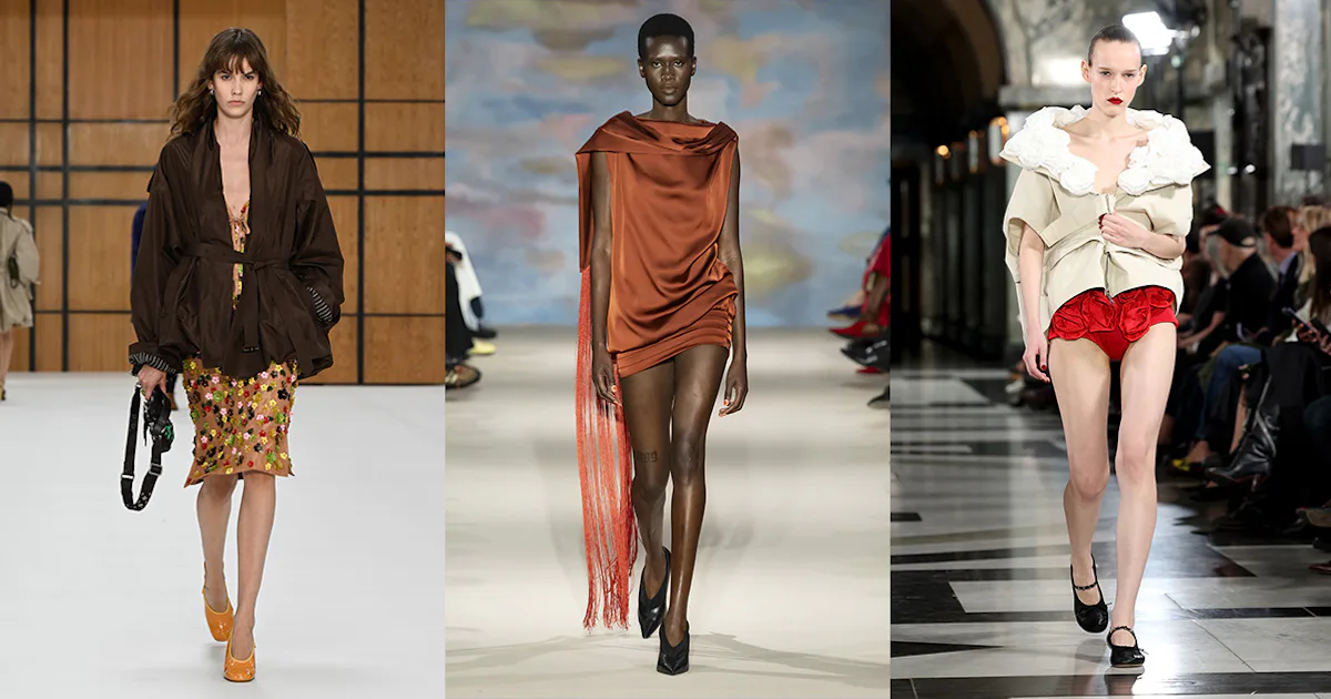 London Fashion Week’s Spring/Summer 2027 Trends Brought The Drama