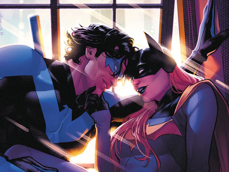 Nightwing/Dick Grayson and Batgirl/Barbara Gordon in Nightwing #94
