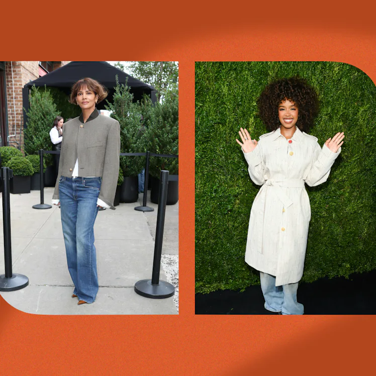 From subtle flares to oversized silhouettes, see how stars like Halle Berry styled the best new deni...
