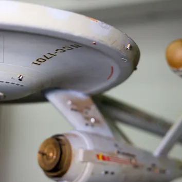 The original 33-inch Starship Enterprise