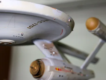 The original 33-inch Starship Enterprise