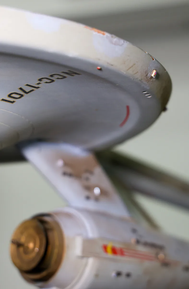The original 33-inch Starship Enterprise