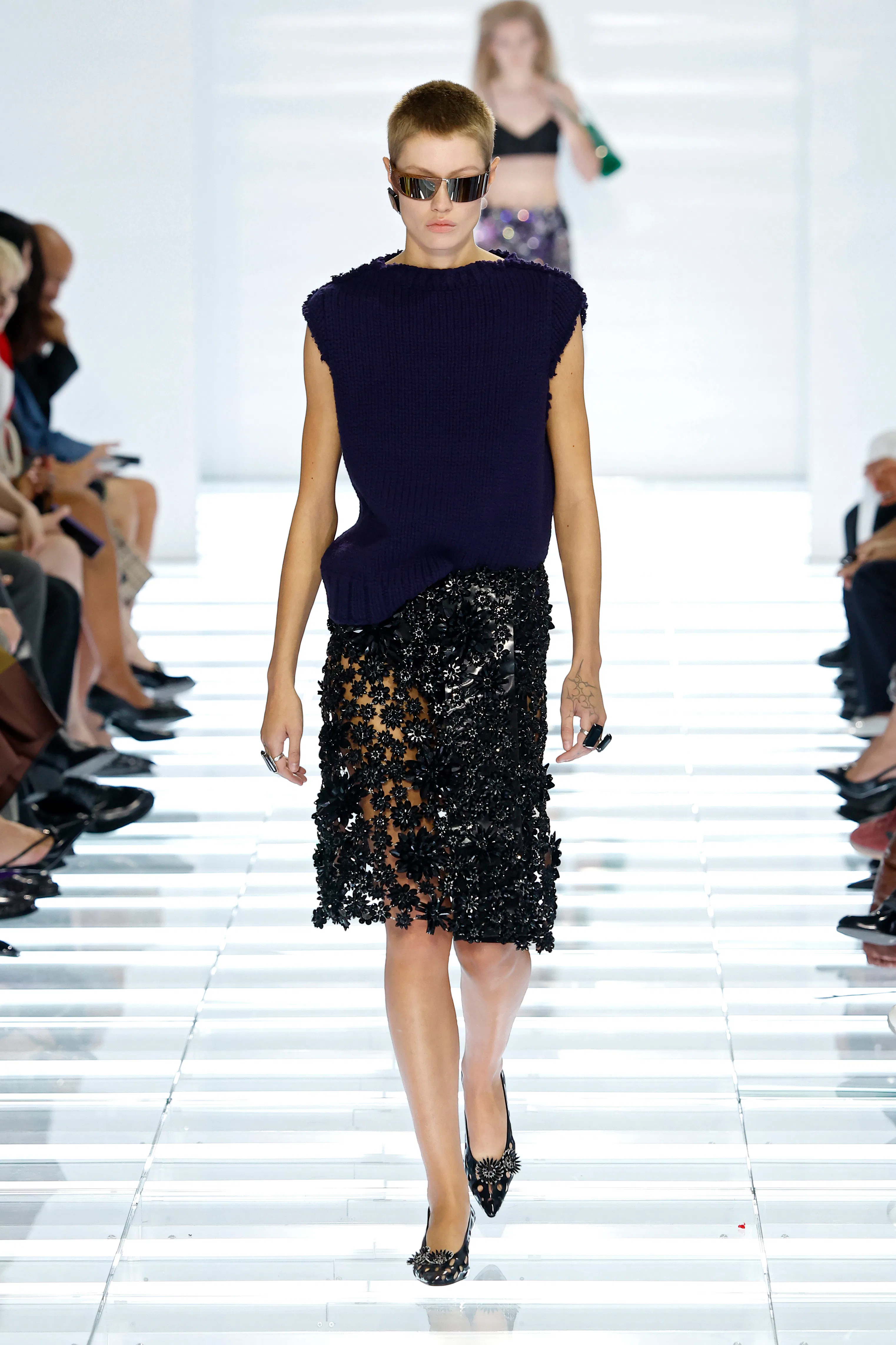 For Spring 2027, Prada Puts the Humble Skirt Under the Microscope