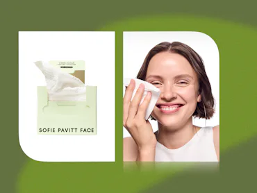 Sofie Pavitt's Come Clean Facial Towels will upgrade your skin care routine.