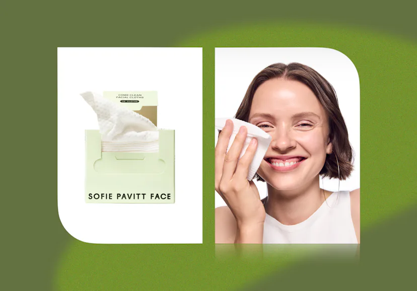 Sofie Pavitt's Come Clean Facial Towels will upgrade your skin care routine.